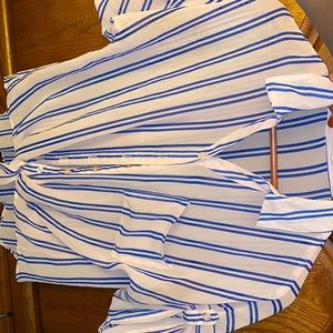 Slightly see through blouse